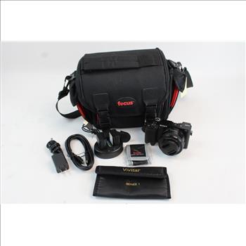 Sony Optical Steady Shot FOCUS, CHARGE AND CASE,
