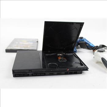 Sony Playstation 2 Slim Console With 2 Controllers