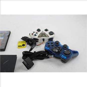 Sony Playstation 2 Slim Console With 2 Controllers