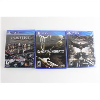 Sony Playstation 4 Games, 3 Pieces