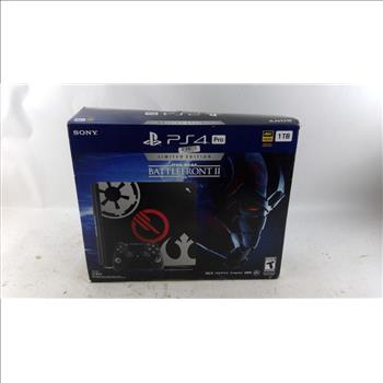 Sony PlayStation 4 Pro, Limited Edition Star Wars Battle Front 2