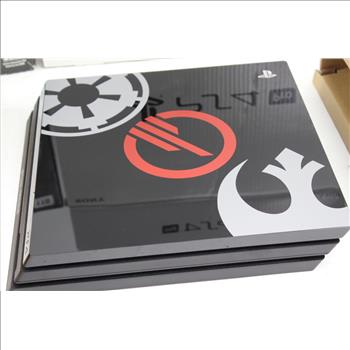 Sony PlayStation 4 Pro Limited Edition Star Wars Battlefront II Video Game Console