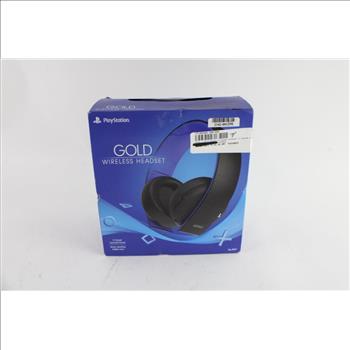 Sony Playstation Gold Wireless Headset