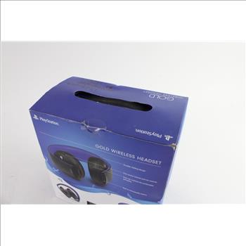 Sony Playstation Gold Wireless Headset