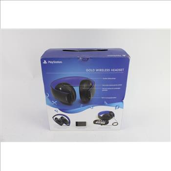 Sony Playstation Gold Wireless Headset
