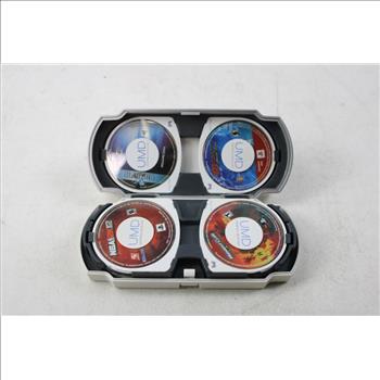 Sony PlayStation Portable, Disc Case With 4 Games