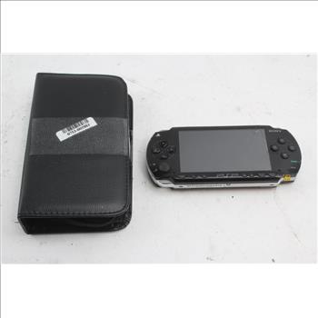 Sony PlayStation Portable Gaming System And Case