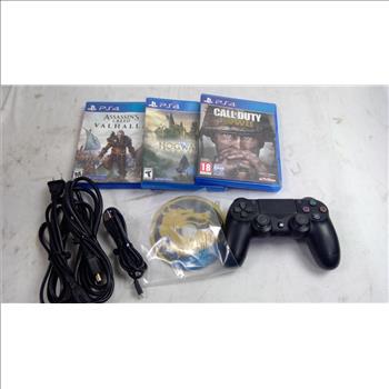 Sony PlayStation PS4 With 4 Games Included