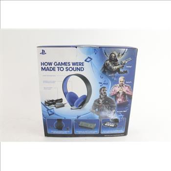 Sony Playstation Silver Wired Stereo Headset