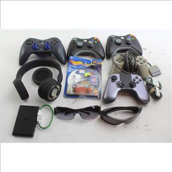 Sony Playstation Tv, Gaming Controllers, Sunglasses, & More; 5+ Pieces