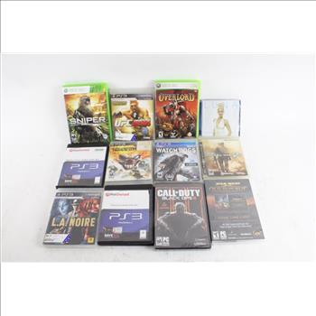 Sony PS3, Microsoft XBox 360 And PC Games, 11 Pieces And More