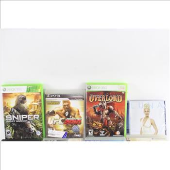 Sony PS3, Microsoft XBox 360 And PC Games, 11 Pieces And More