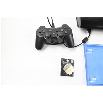 Sony PS3 Ultra Slim, PS3 Controller, GTA 5 For PS4, 3 Items