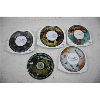 Sony PSP Lot With Video Games