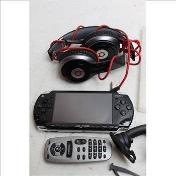 Sony Psp Portable Game, Beats Headphones, + More 7 Pieces