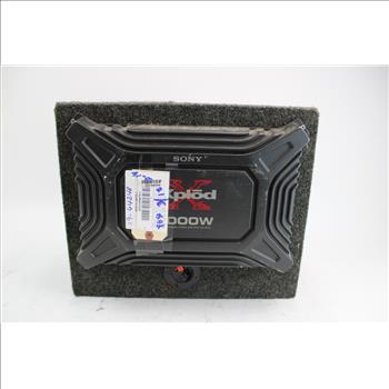 Sony Speaker In Box W/Sony Amp Attached