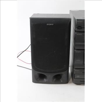 Sony Stereo System, 3 Pieces