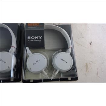 Sony Studio Monitor Sound & Style Headphones 6 Pieces