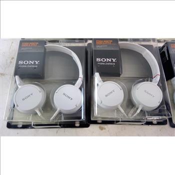 Sony Studio Monitor Sound & Style Headphones 6 Pieces