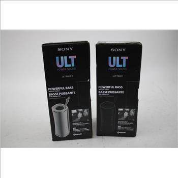 Sony ULT Field 1 Power Sound Bluetooth Speakers, 2 Pieces