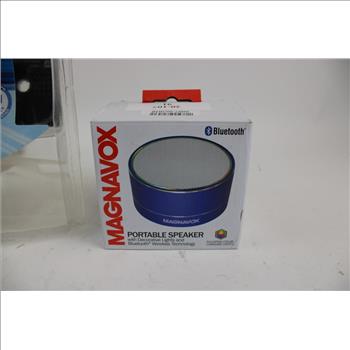 Sony Walkman Portable CD Player And Magnavox Bluetooth Speaker