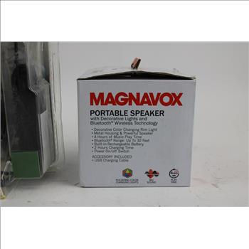 Sony Walkman Portable CD Player And Magnavox Bluetooth Speaker