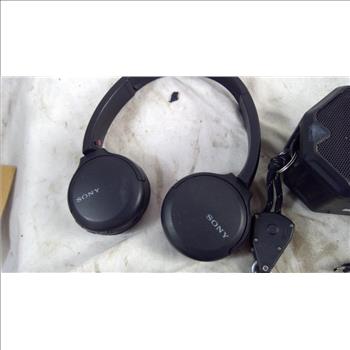 Sony Wireless Headphones, Altec Bluetooth Speaker, And More, 4 Pieces