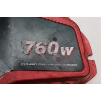 Sony Xplod 760w 2/1 Channel Stereo Power Amplifier Xm-2150gsx