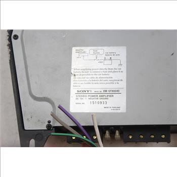 Sony Xplod XM-GTX6040 Car Amplifier
