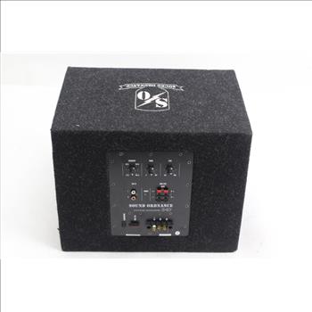 Sound Ordnance B-8P Speakers And Speaker Box