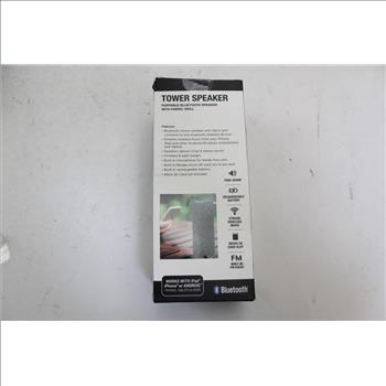 SoundLogic XT Tower Speaker Bluetooth Speaker With Fabric Grill
