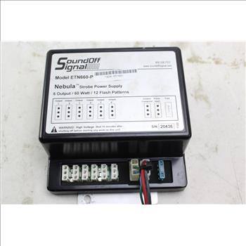 Soundoff Signal ETN660-P Nebula Strobe Power Supply