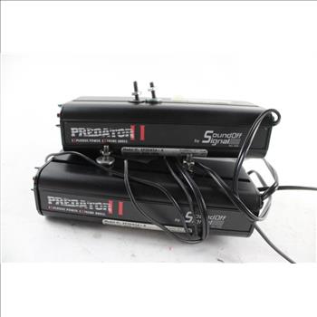 SoundOff Signal Predator II Dual Windshield Lights, 2 Pieces