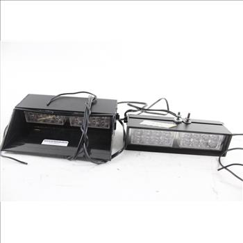 SoundOff Signal Predator II Dual Windshield Lights, 2 Pieces