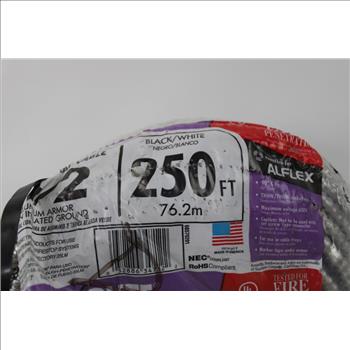 Southwire Alflex 250ft Armorlite Solid Metal Clad Cable