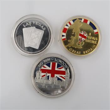 Souvenir Tokens, 3 Pieces