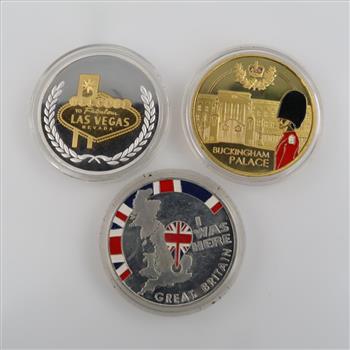 Souvenir Tokens, 3 Pieces