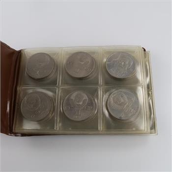 Soviet Union Currency In Book, 40+ Pieces