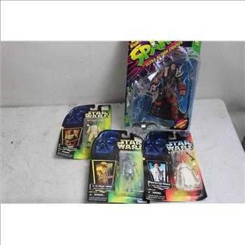 Spawn And Star Wars Collectibles Lot, 8 Pieces