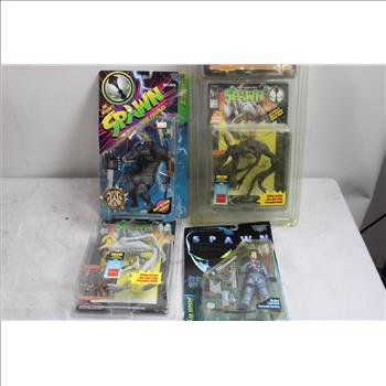 Spawn And Star Wars Collectibles Lot, 8 Pieces