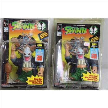 Spawn Clown Posable Action Figure - 4 Pieces