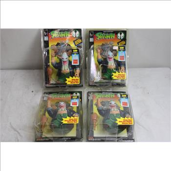 Spawn Clown Posable Action Figure - 4 Pieces