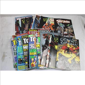 Spawn, Simpsons, Star Wars And More Comics