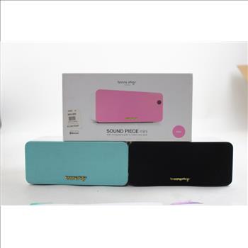 Speaker And Charger Lot, 8 Pieces