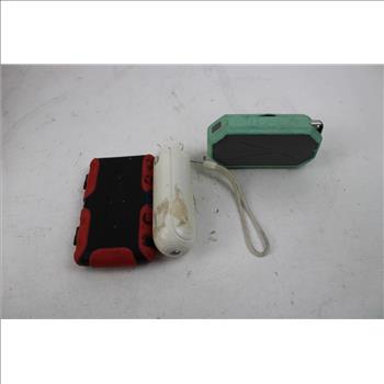 Speakers, Portable Air Pump, Portable Fan, And More, 8 Pieces