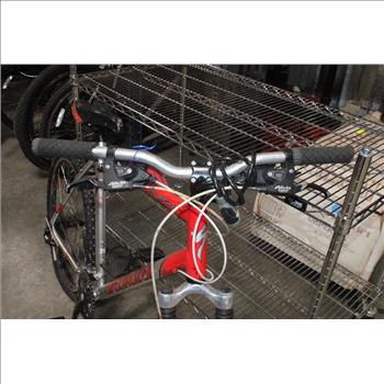 Specialized Red & Grey Mountain Bike