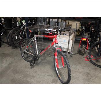 Specialized Red & Grey Mountain Bike