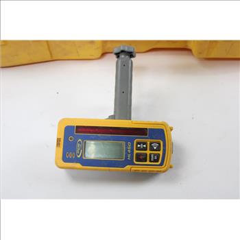 Spectra PrecisionLaser Lever Survey Set With Case