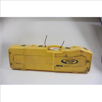 Spectra PrecisionLaser Lever Survey Set With Case