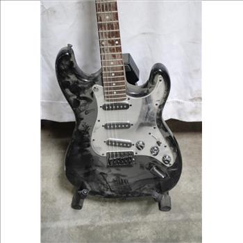 Spectrum Black Electric Guitar